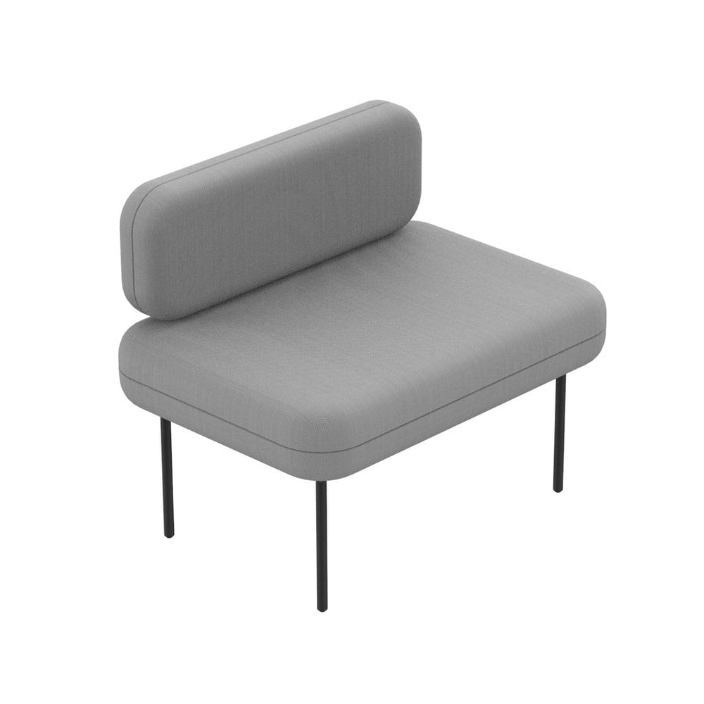 Evolve 2 Person Slim Large Meeting Pod - Black by Humble Office - View 7