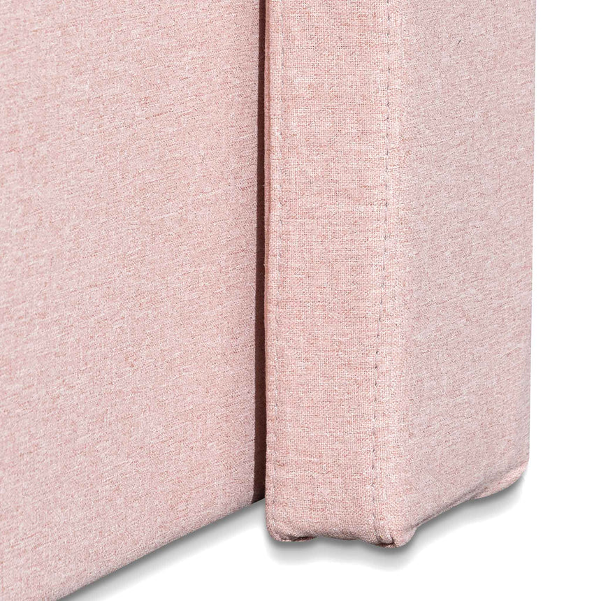 Florence King Bed | Blush Pink Storage | Myka Home - View 8
