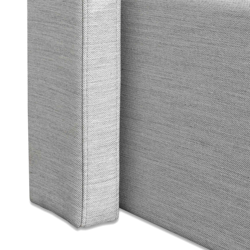 Slate Single Bed Frame | Pearl Grey Storage | Myka Home - View 8