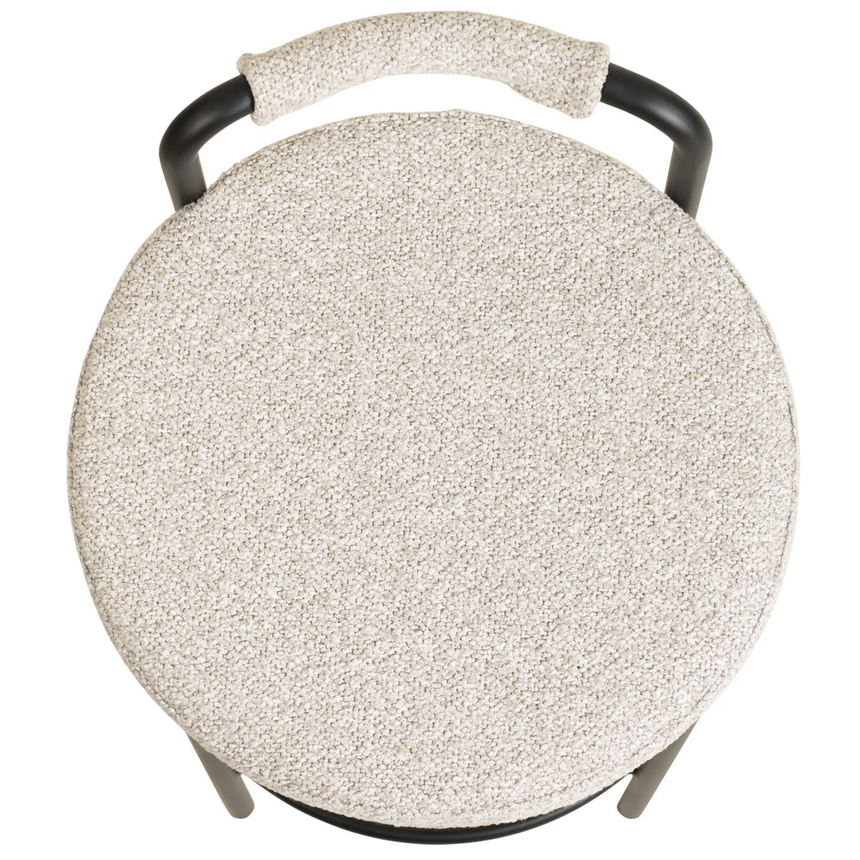 x2 65cm Bar Stool - Clay Grey (Set of 2) - View 6