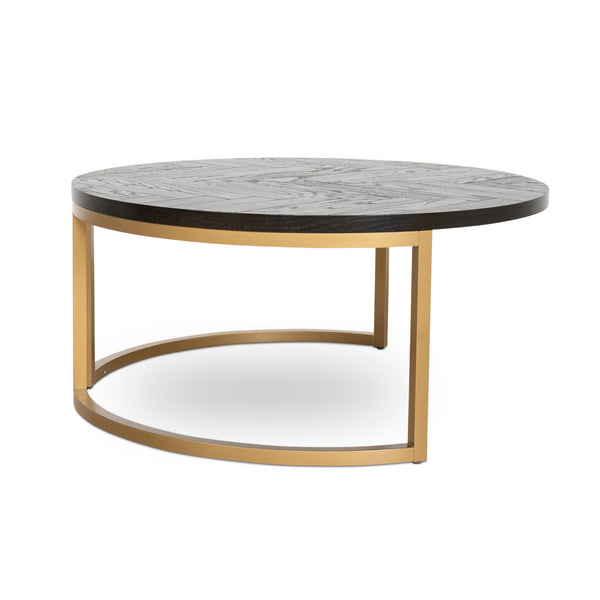 Nested Coffee Table | Peppercorn And Brass | Myka Home