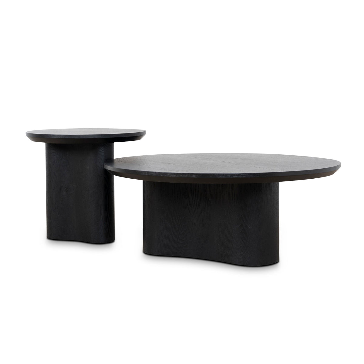 Nested Coffee Table | Full Black | Myka Home