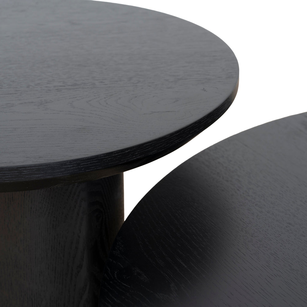 Nested Coffee Table | Full Black | Myka Home - View 4