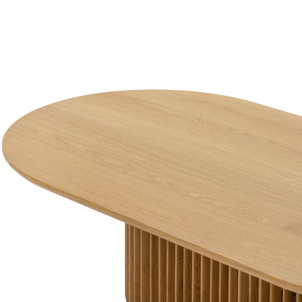 1.3m Oval Coffee Table | Natural | Myka Home - View 4
