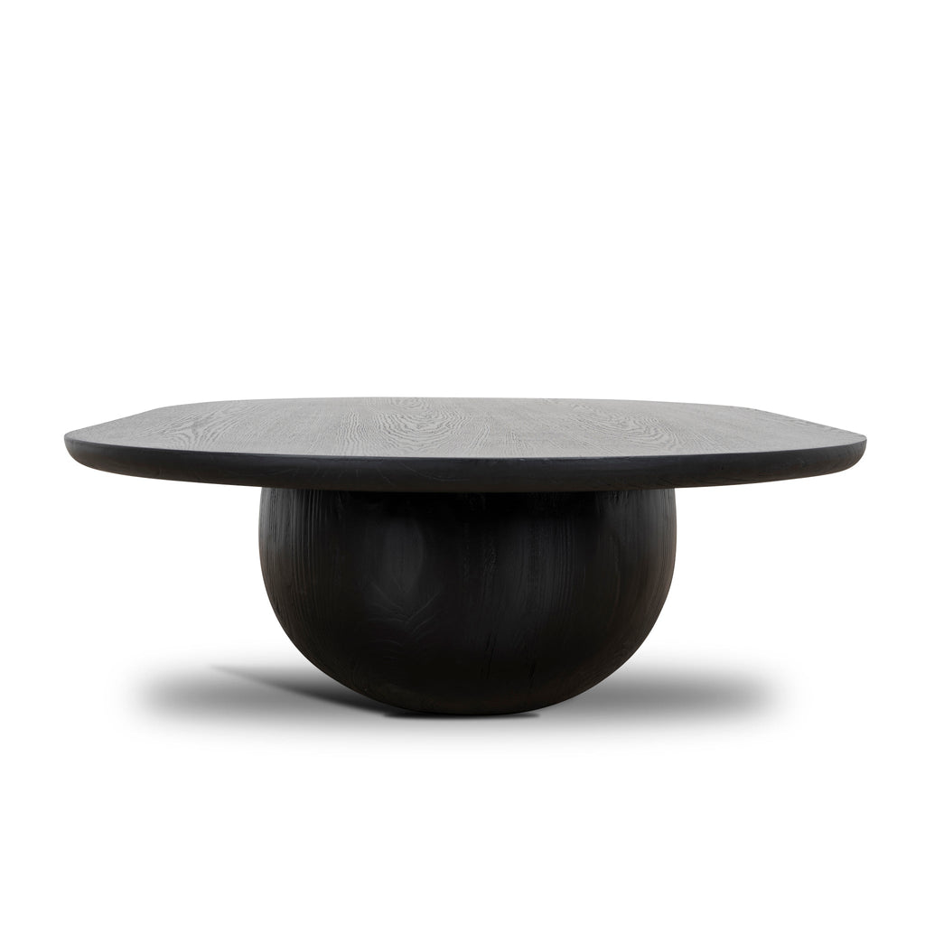 1.3m Elm Coffee Table | Full Black | Myka Home - View 3