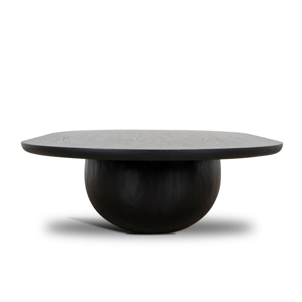 1.3m Elm Coffee Table | Full Black | Myka Home - View 3