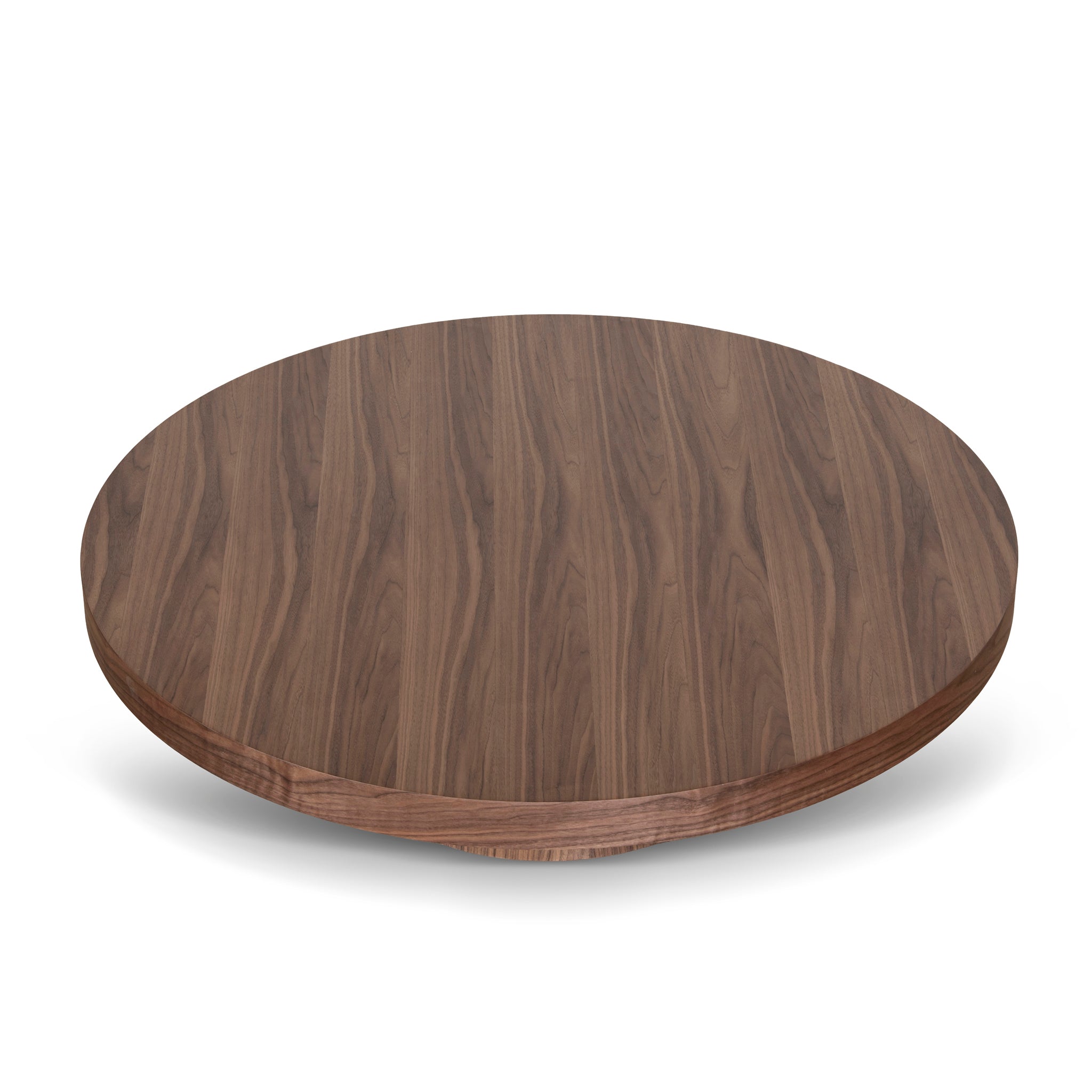 1.1m Round Coffee Table | Walnut | Myka Home - View 3