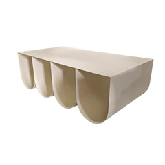 1.1cm Coffee Table | Ivory White | Myka Home