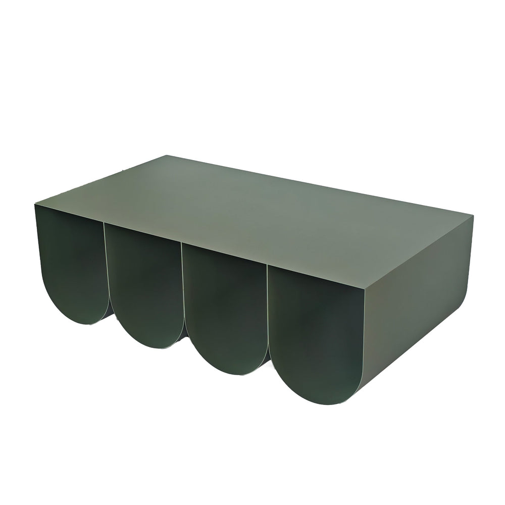 1.1cm Coffee Table | Sage Green | Myka Home - View 3