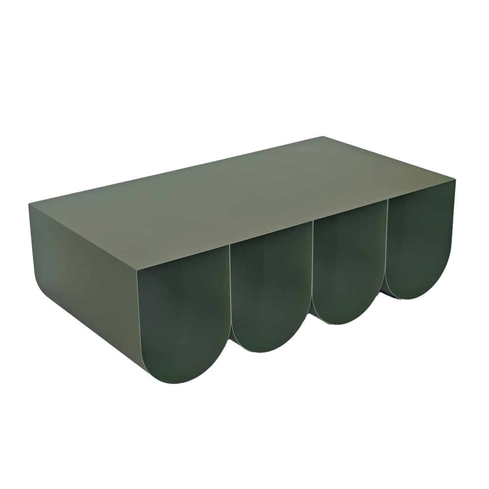 1.1cm Coffee Table | Sage Green | Myka Home - View 4
