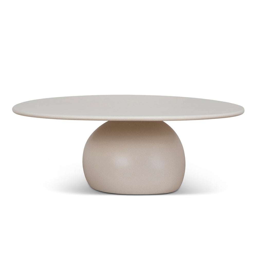 100cm Coffee Table | Ivory Beige | Myka Home - View 2