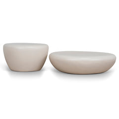 Nested Coffee Table | Ivory Beige | Myka Home