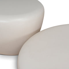 Nested Coffee Table | Ivory Beige | Myka Home