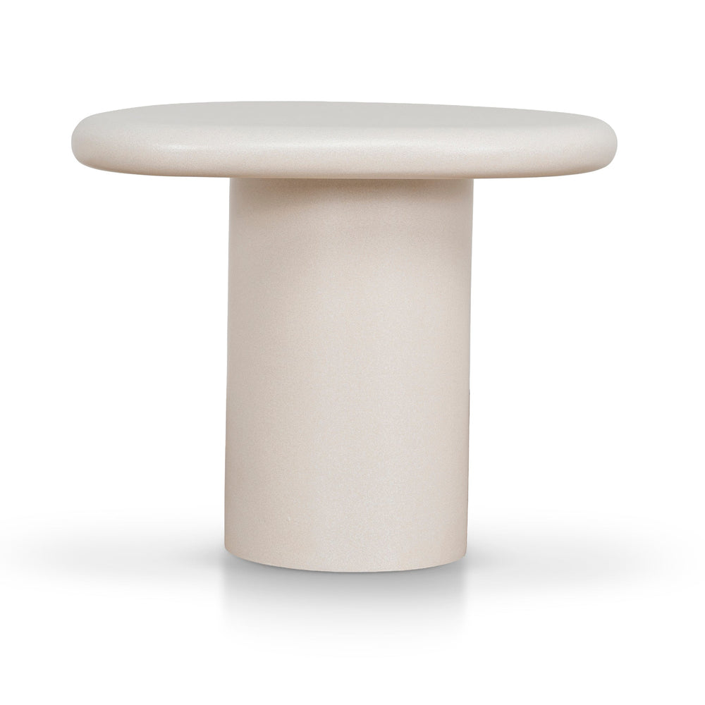 60cm Side Table | Ivory Beige | Myka Home