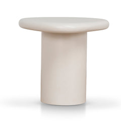 60cm Side Table | Ivory Beige | Myka Home