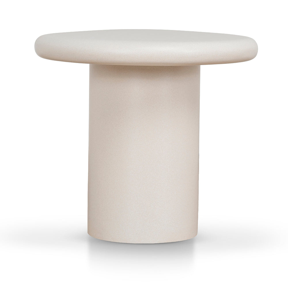 60cm Side Table | Ivory Beige | Myka Home - View 4