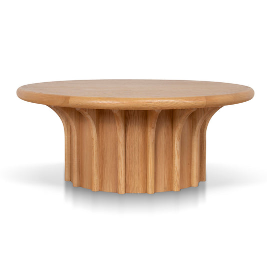 90cm Round Coffee Table | Natural | Myka Home