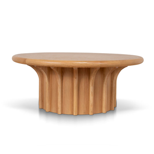90cm Round Coffee Table | Natural | Myka Home