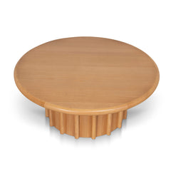 90cm Round Coffee Table | Natural | Myka Home