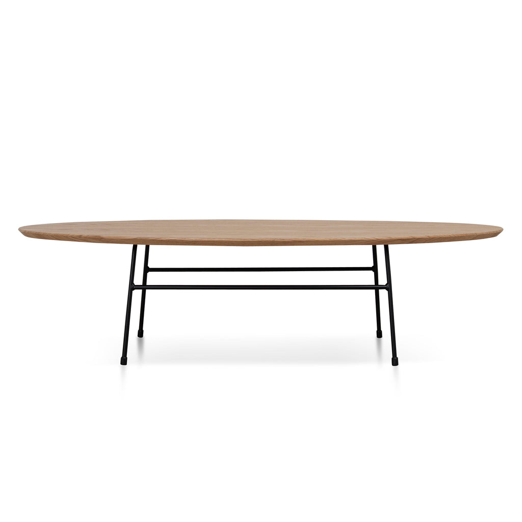 117.5CM Coffee Table | Natural Ash Veneer | Myka Home