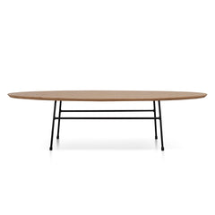 117.5CM Coffee Table | Natural Ash Veneer | Myka Home