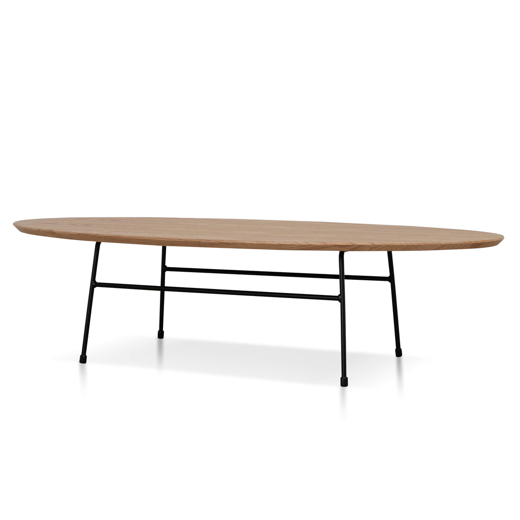 117.5CM Coffee Table | Natural Ash Veneer | Myka Home