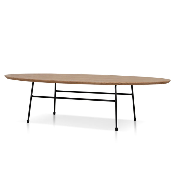 117.5CM Coffee Table | Natural Ash Veneer | Myka Home