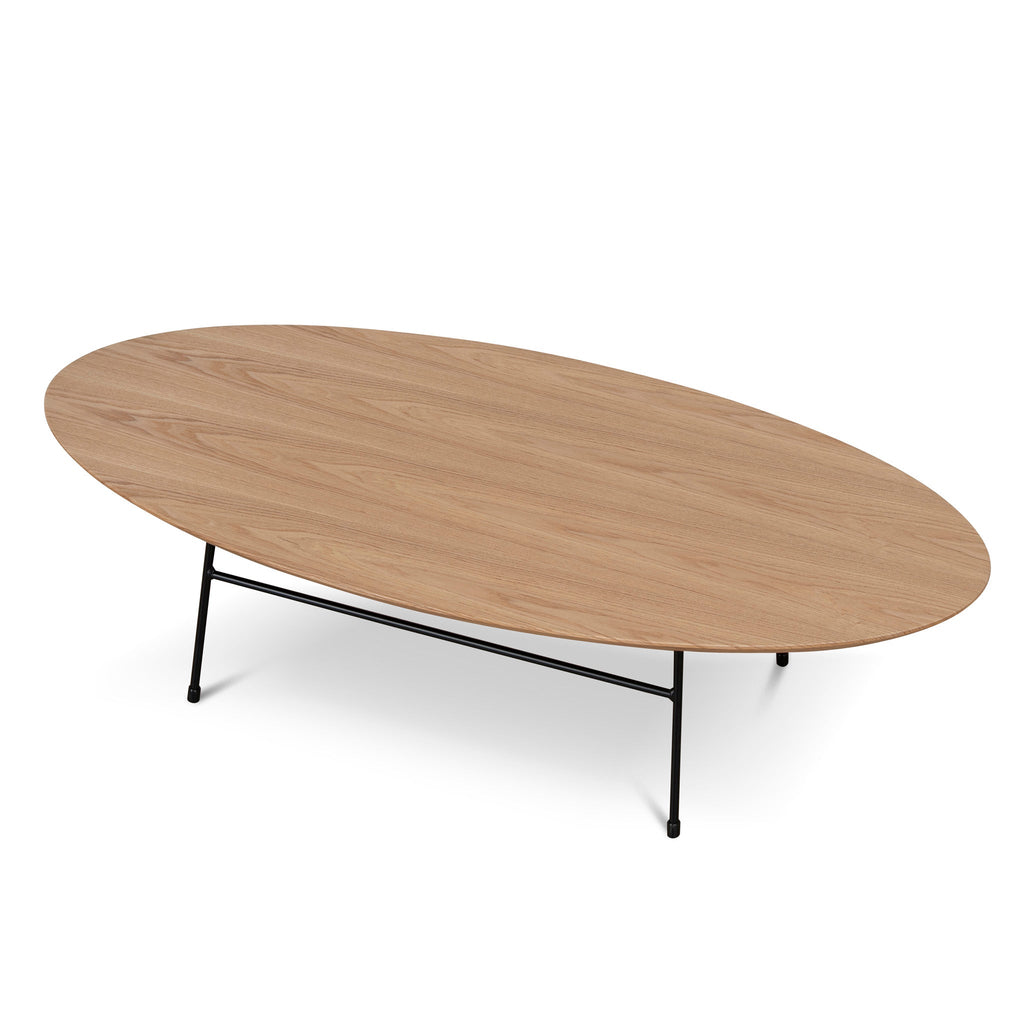 117.5CM Coffee Table | Natural Ash Veneer | Myka Home