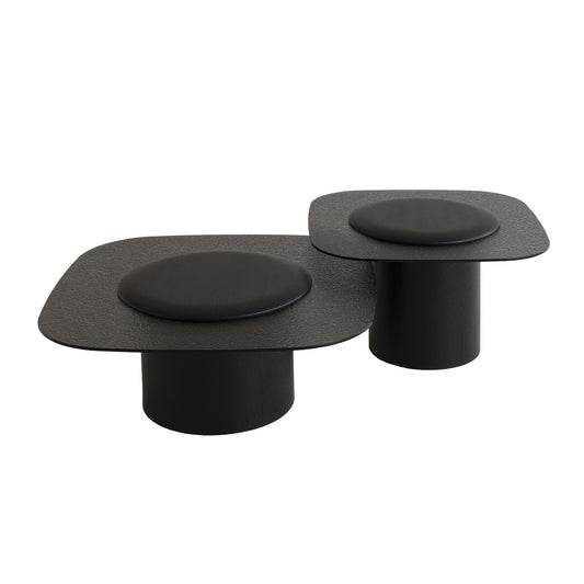 Nested Coffee Table | Black | Myka Home