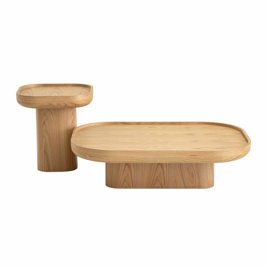 Nested Coffee Table | Natural | Myka Home