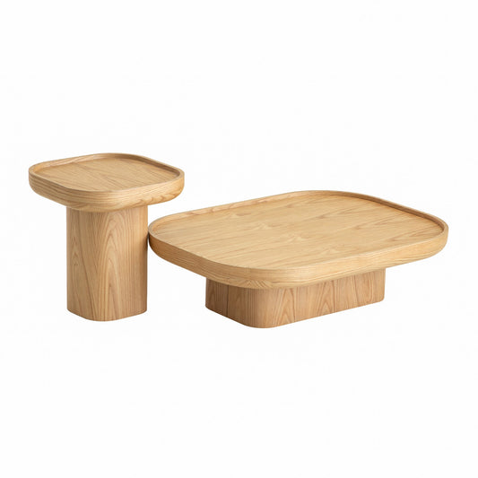 Nested Coffee Table | Natural | Myka Home