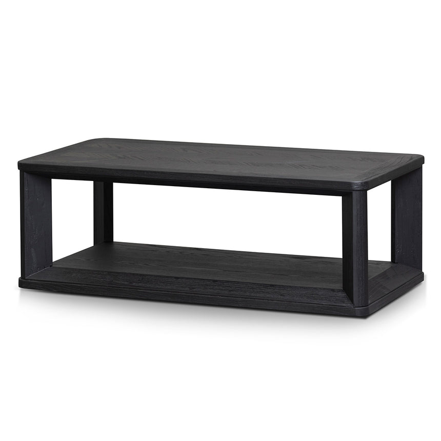 Square ELM Coffee Table - Black
