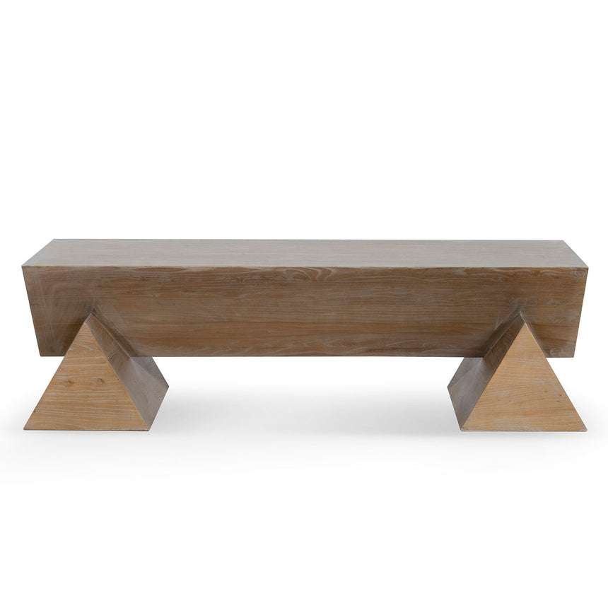 1.52m Elm Coffee Table - Natural - View 2