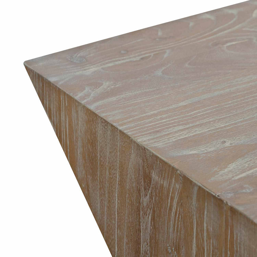 1.52m Elm Coffee Table - Natural - View 8