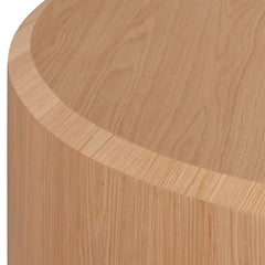 Ex Display - CCF8073-CN 1.5m Round Plinth - Natural Oak