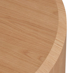 Ex Display - CCF8073-CN 1.5m Round Plinth - Natural Oak