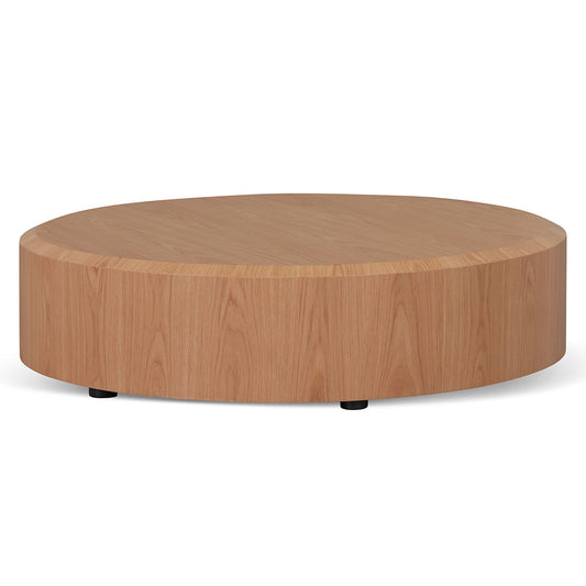 1.2M Round Plinth | Natural Oak | Myka Home
