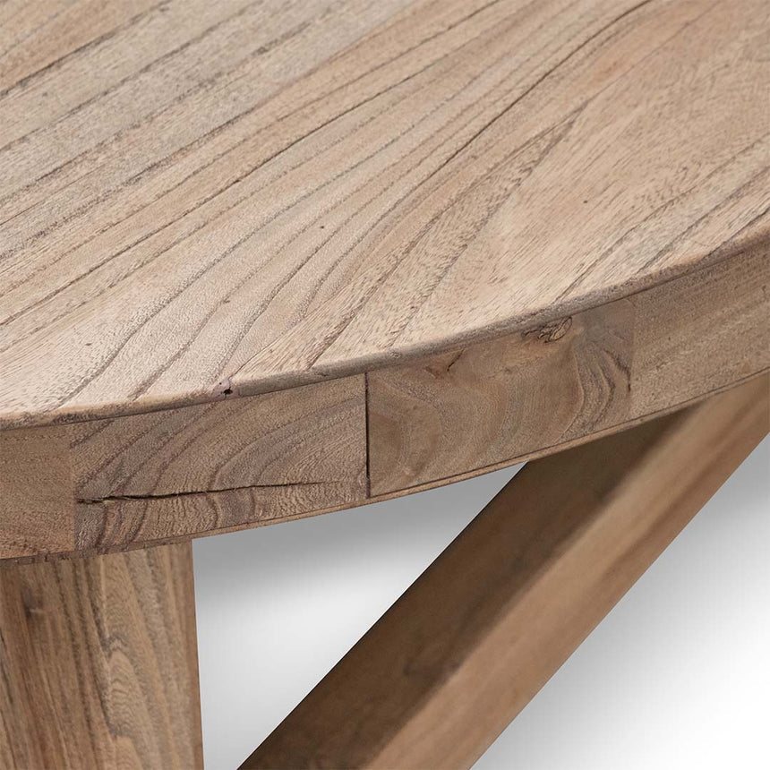 100cm Elm Coffee Table - Natural - View 6
