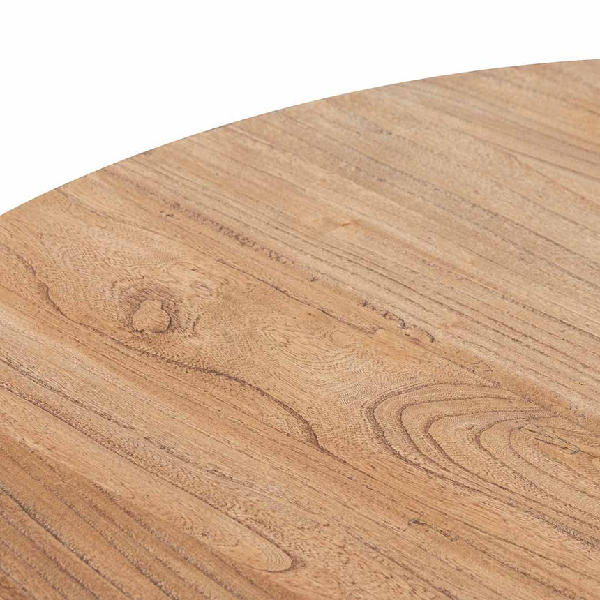 100cm Elm Coffee Table - Natural - View 10