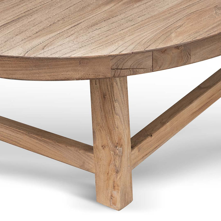 100cm Elm Coffee Table - Natural - View 4