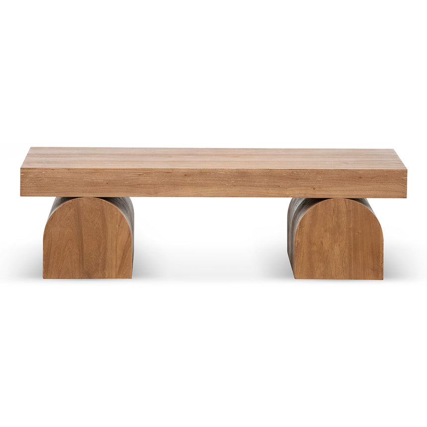 1.3m Elm Coffee Table - Natural - View 2