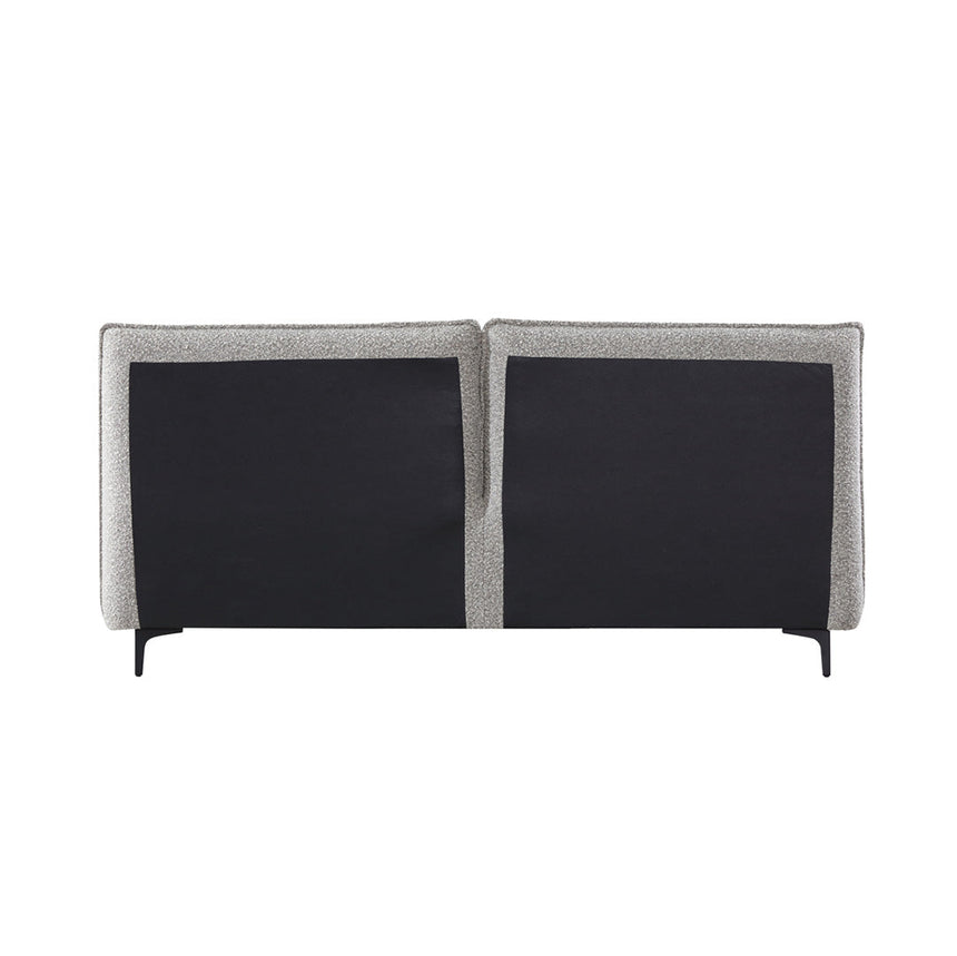 Fabric Queen Bed Frame - Olive Brown Boucle - View 15