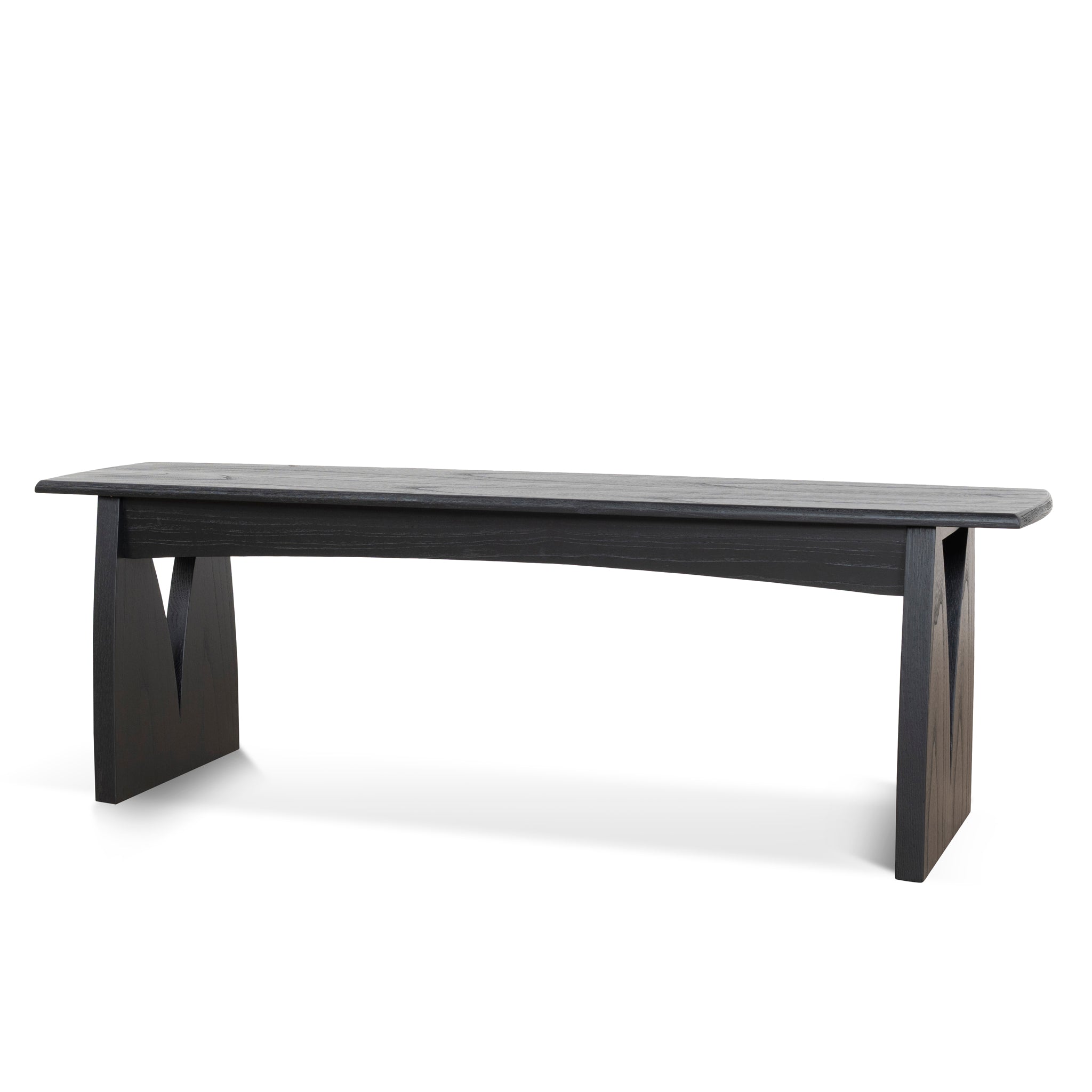 1.4M Elm Dining Bench | Full Black | Myka Home