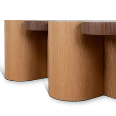 1.68m Dining Bench | Two Tone Natural | Myka Home