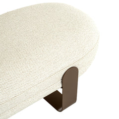 1.5M Long Bench | Soft Ivory | Myka Home