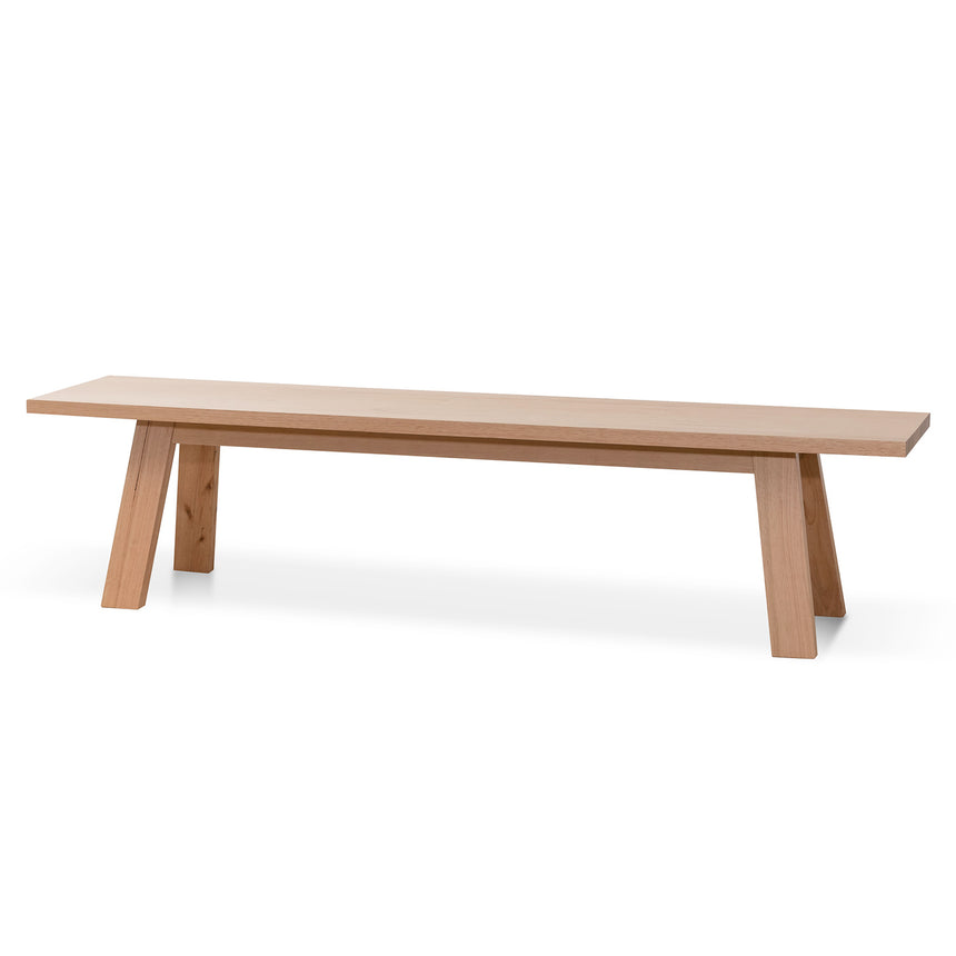 1.9m Bench - Messmate - View 3