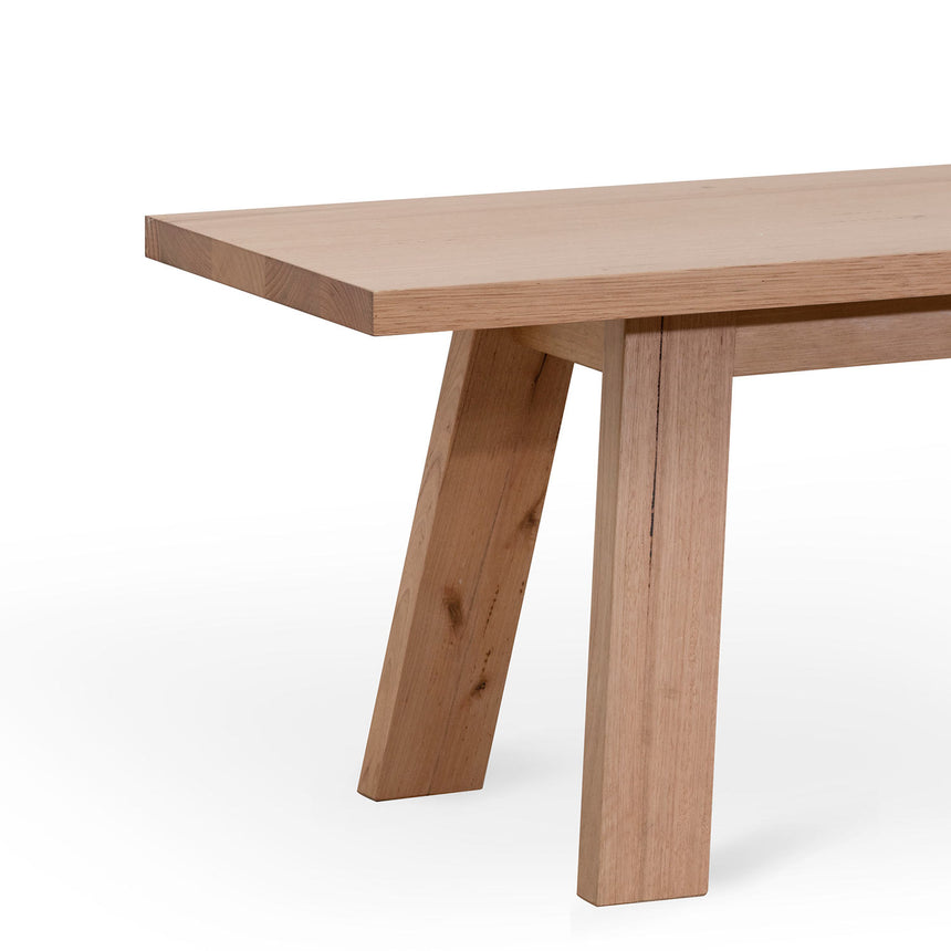 1.9m Bench - Messmate - View 5