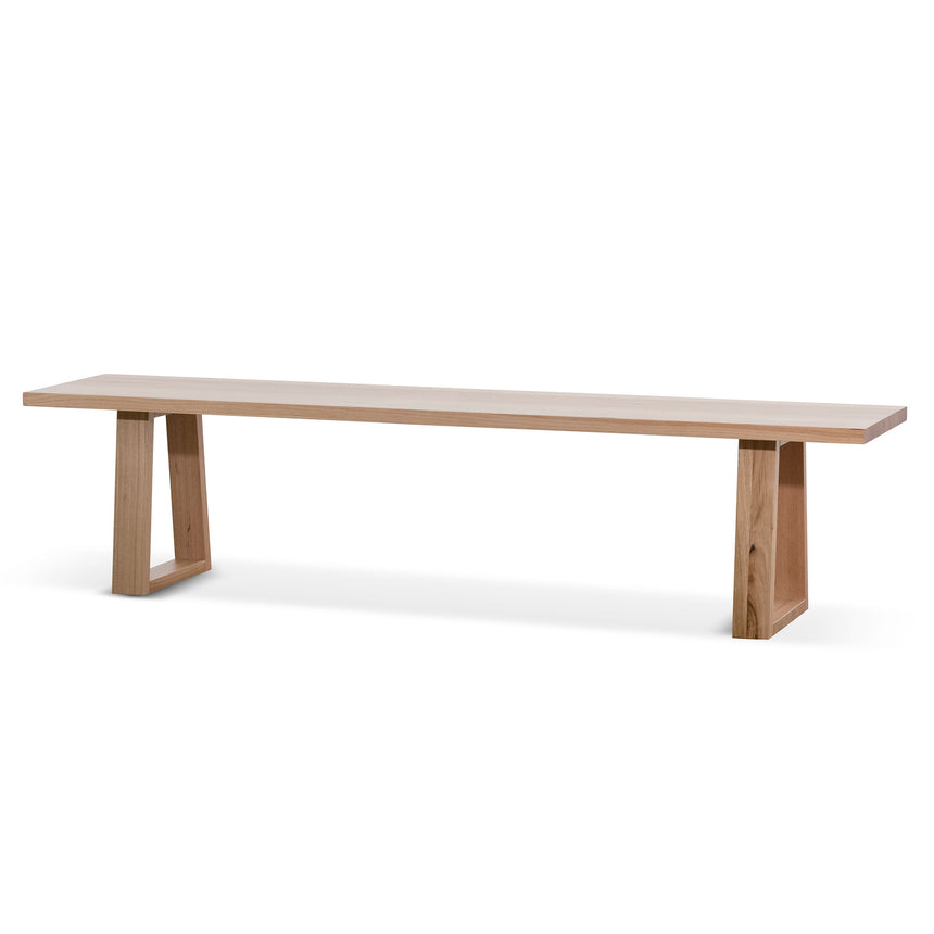 1.9m Bench - Messmate - View 3
