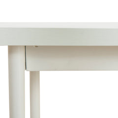 CDB8990-KD 1.8m Wooden Bench - Full White