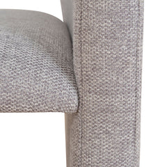 CDC10059-DWx2 Fabric Dining Chair - Spec Cloud Grey (Set of 2)